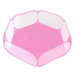 Portable  Open Indoor / Outdoor Small Animal Cage Game