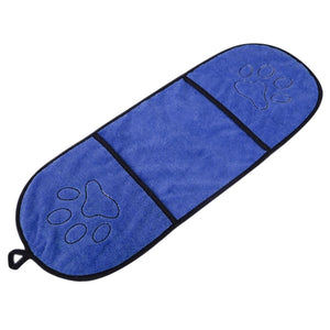 Pet Drying Towel Blanket With Pocket  For Small Medium Large Dogs