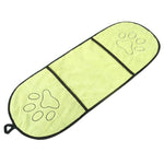 Pet Drying Towel Blanket With Pocket  For Small Medium Large Dogs