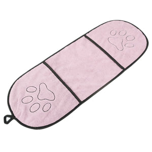 Pet Drying Towel Blanket With Pocket  For Small Medium Large Dogs