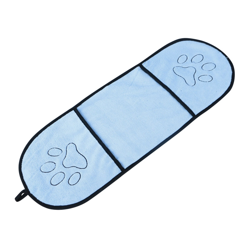 Pet Drying Towel Blanket With Pocket  For Small Medium Large Dogs