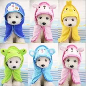 Pet Dog Bath Towel Teddy