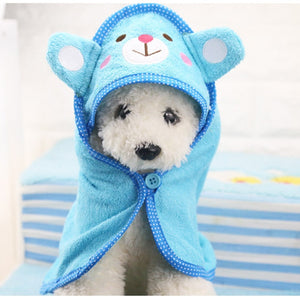 Pet Dog Bath Towel Teddy