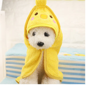 Pet Dog Bath Towel Teddy